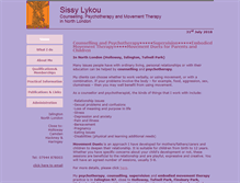 Tablet Screenshot of lykoucounselling.co.uk